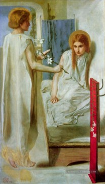  Gabriel Peintre - l’Annonciation préraphaélite Fraternité Dante Gabriel Rossetti